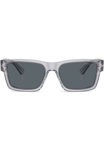 Prada Eyewear Sonnenbrille mit eckigem Gestell - Grau