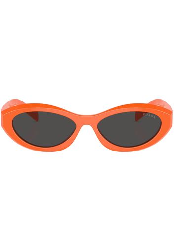 Prada Eyewear Sonnenbrille mit Cat-Eye-Gestell - Orange