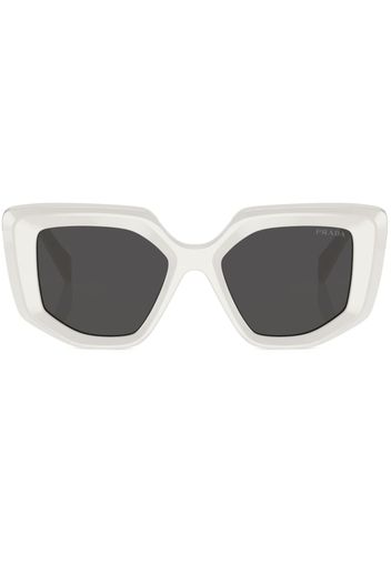 Prada Eyewear cat-eye frame sunglasses - Weiß
