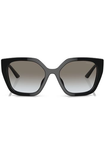 Prada Eyewear cat-eye frame sunglasses - Schwarz