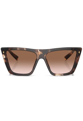 Prada Eyewear Sonnenbrille mit Cat-Eye-Gestell - Braun