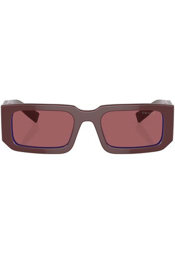 Prada Eyewear rectangle-frame sunglasses - Rot