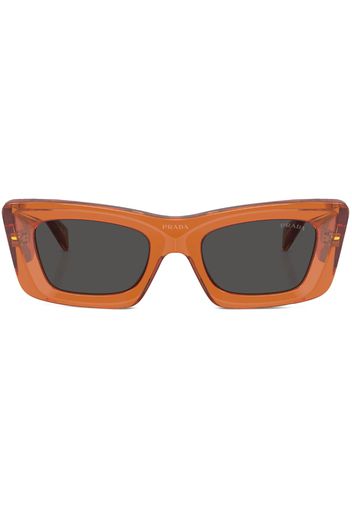 Prada Eyewear Sonnenbrille mit Cat-Eye-Gestell - Orange