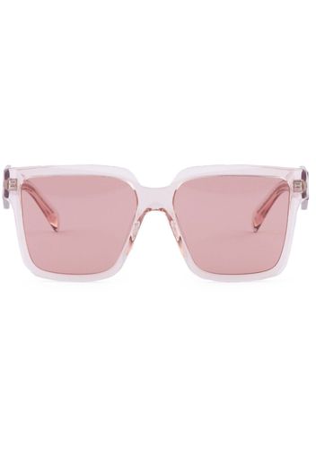 Prada Eyewear oversized square-frame sunglasses - Rosa