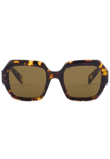 Prada Eyewear Symbole square-frame sunglasses - Braun