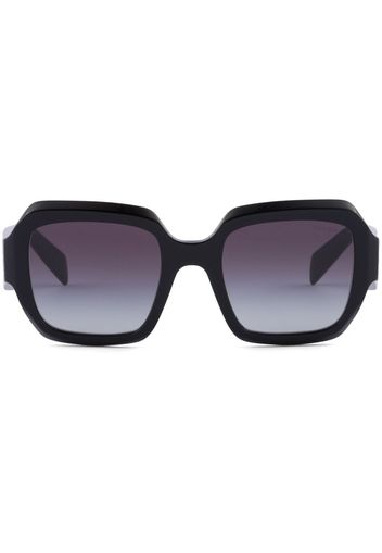 Prada Eyewear Symbole square-frame sunglasses - Schwarz