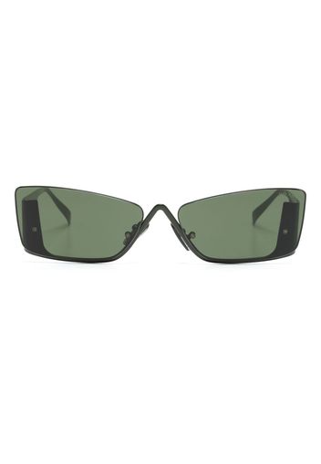 Prada Eyewear Runway rectangle-frame sunglasses - Grün