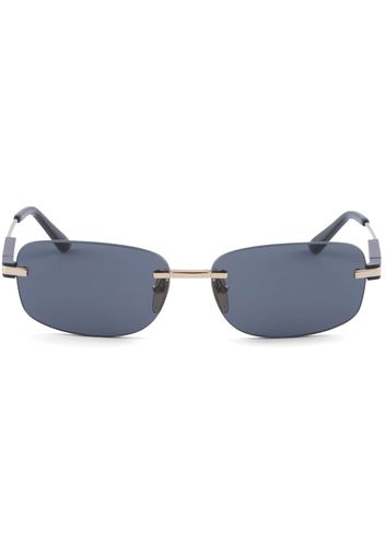 Prada Eyewear Prada Eyewear Collection rectangle-frame sunglasses - Blau