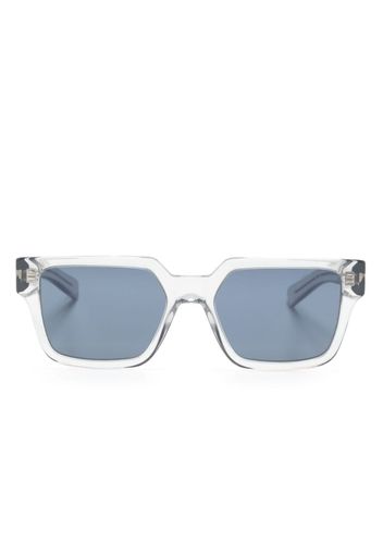 Prada Eyewear transparent square-frame tinted sunglasses - Grau