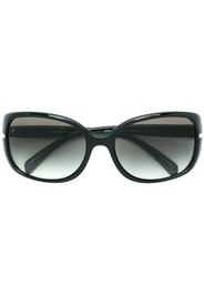 Prada Eyewear Sonnenbrille mit Oversized-Gläsern - Schwarz