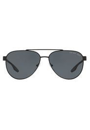 Prada Eyewear 'PS 54TS' Pilotenbrille - Schwarz