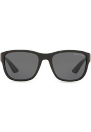 Prada Eyewear Polarisierte 'Linea Rossa' Sonnenbrille - Schwarz