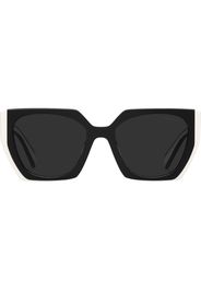 Prada Eyewear Sonnenbrille mit sechseckigem Gestell - Schwarz