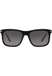 Prada Eyewear Eckige Sonnenbrille mit Farbverlauf - Schwarz