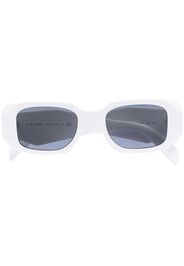 Prada Eyewear Sonnenbrille mit geometrischem Gestell - Weiß