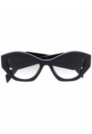 Prada Eyewear Eckige Sonnenbrille - Schwarz