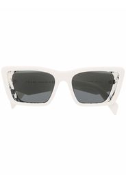 Prada Eyewear marbled square-frame sunglasses - Weiß