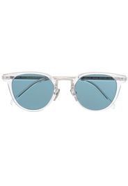 Prada Eyewear Sonnenbrille mit blauen Gläsern - Weiß