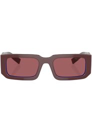 Prada Eyewear rectangle-frame sunglasses - Rot