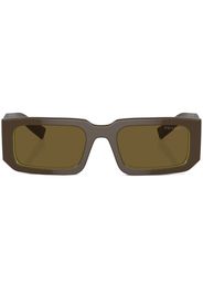 Prada Eyewear rectangle-frame sunglasses - Braun