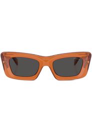 Prada Eyewear Sonnenbrille mit Cat-Eye-Gestell - Orange