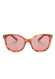 Prada Eyewear tortoiseshell butterfly-frame tinted sunglasses - Braun