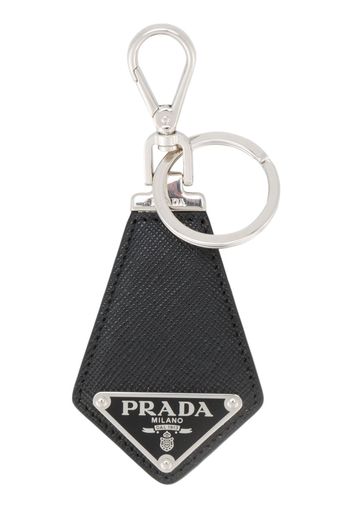 Prada Klassischer Schlüsselanhänger - Schwarz