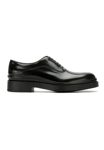 Prada Klassische Oxford-Schuhe - Schwarz