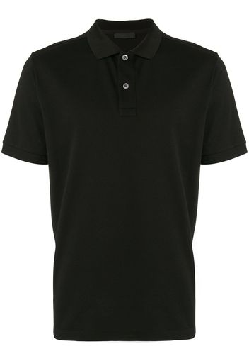 Prada Klassisches Poloshirt - Schwarz