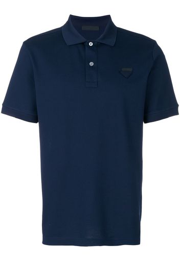 Prada Klassisches Poloshirt - Blau