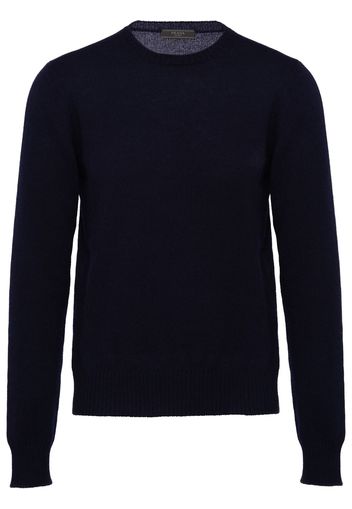 Prada Pullover mit Rundhalsausschnitt - Blau