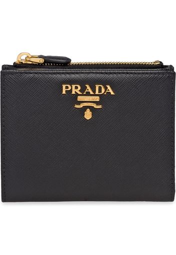 Prada Klassisches Portemonnaie - Schwarz