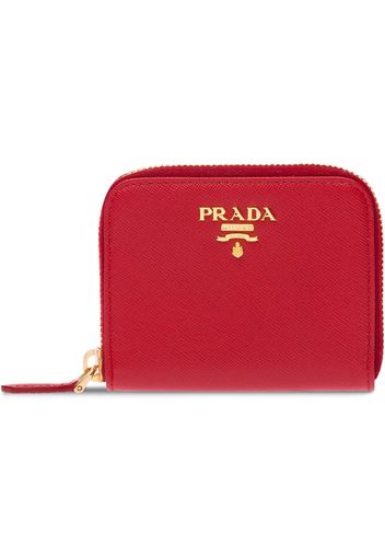 Prada Saffiano-Portemonnaie - Rot