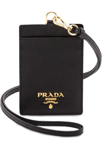 Prada Klassisches Ausweisetui - Schwarz