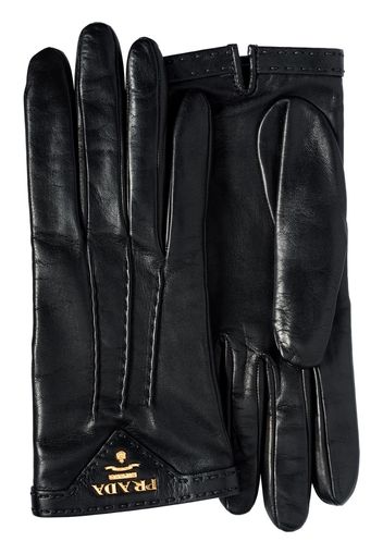 Prada Handschuhe aus Nappaleder - Schwarz