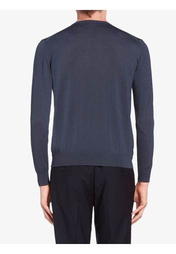 Prada Klassischer Pullover - Grau