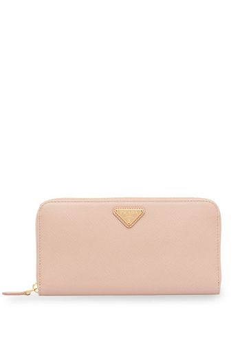 Prada Portemonnaie aus Saffiano-Leder - Rosa