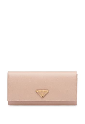 Prada Portemonnaie aus Saffiano-Leder - Rosa