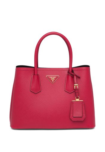 Prada Kleine 'Double' Handtasche - Rot