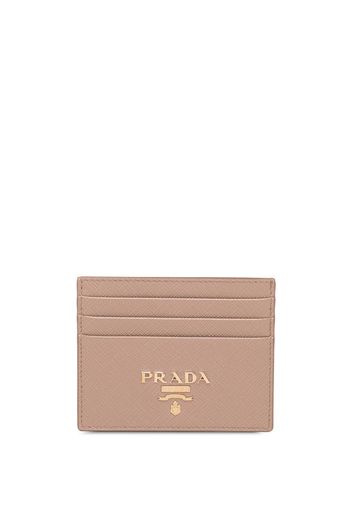 Prada Kartenetui mit Logo - Rosa