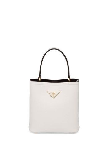 Prada Kleiner 'Panier' Shopper - Weiß