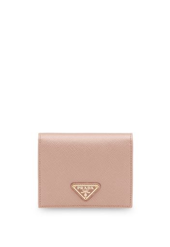 Prada Kleines Saffiano-Portemonnaie - Rosa