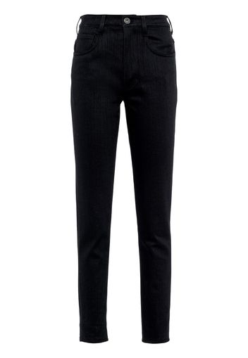 Prada Cropped-Hose mit schmalem Schnitt - Schwarz