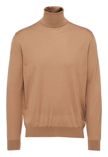 Prada Pullover mit Rollkragen - Braun