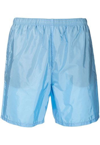 Prada Badeshorts mit elastischem Bund - Blau