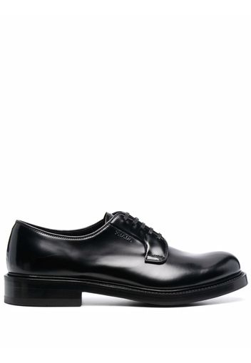 Prada Klassische Derby-Schuhe - Schwarz