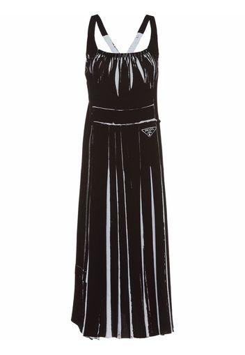 Prada Ärmelloses Kleid - Schwarz