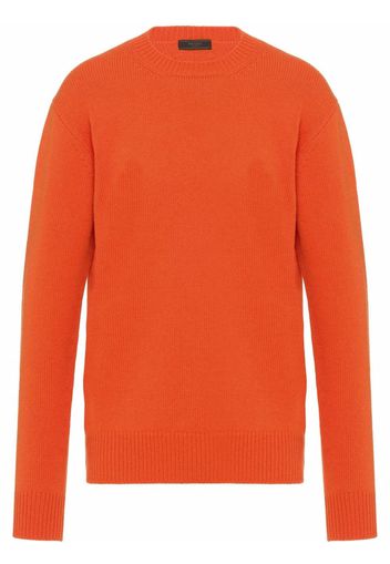 Prada Gestrickter Kaschmirpullover - Orange