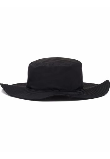 Prada Fedora aus Re-Nylon - Schwarz