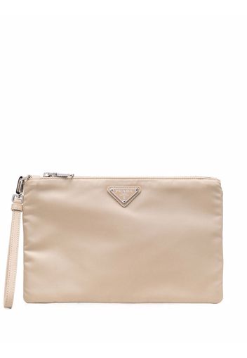 Prada Re-Nylon Gabardine pouch - Nude